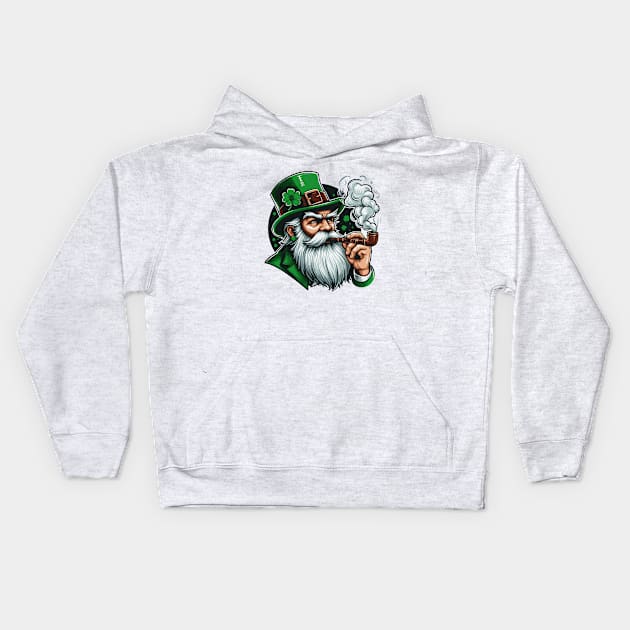 ST PATRICKS DAY Kids Hoodie by lumenoire